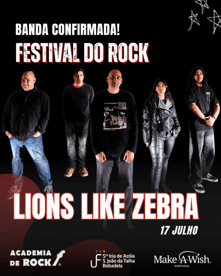 Lions Like Zebra no Festival do Rock